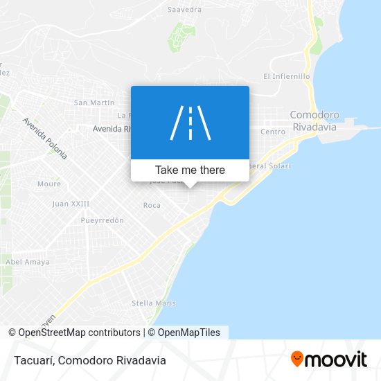 Tacuarí map