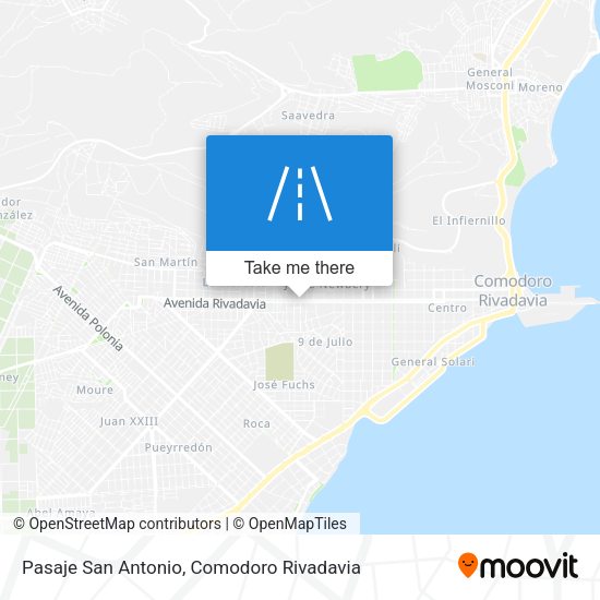 Pasaje San Antonio map