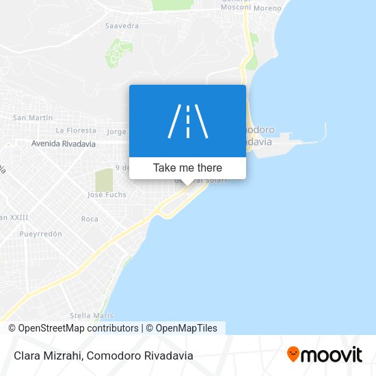 Clara Mizrahi map