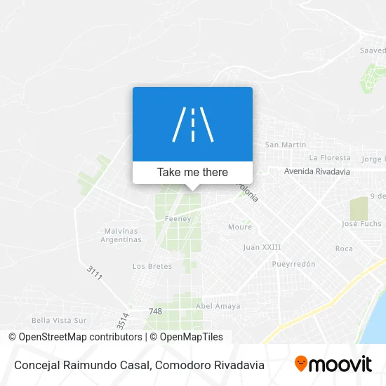 Concejal Raimundo Casal map