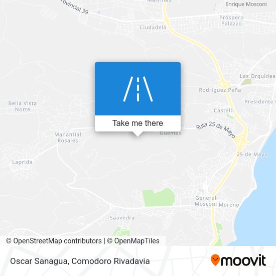 Mapa de Oscar Sanagua