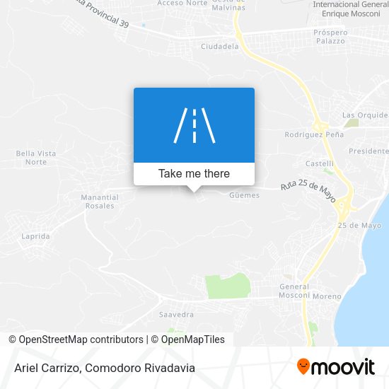 Ariel Carrizo map