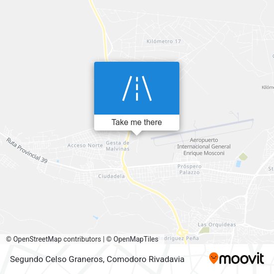 Mapa de Segundo Celso Graneros