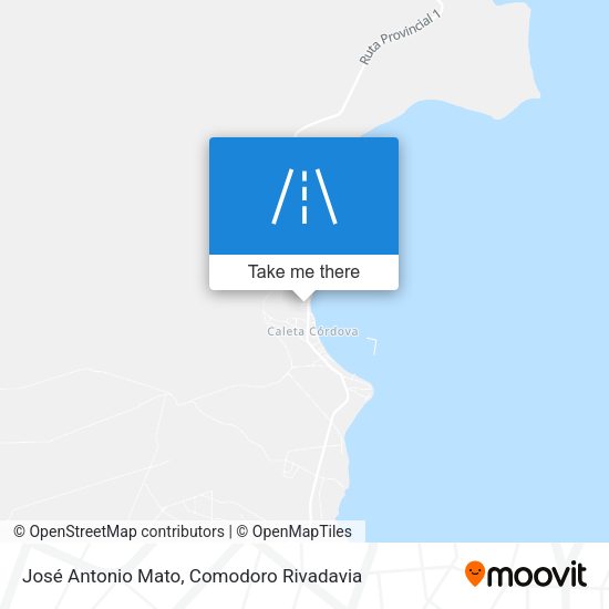 José Antonio Mato map