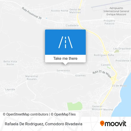 Rafaela De Rodriguez map