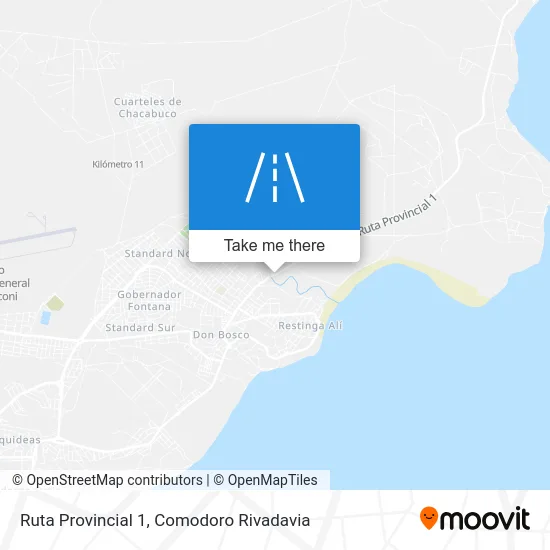 Ruta Provincial 1 map