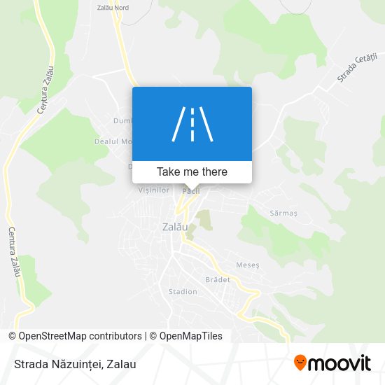 Strada Năzuinței map