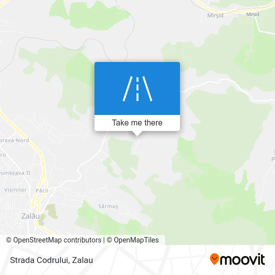 Strada Codrului map