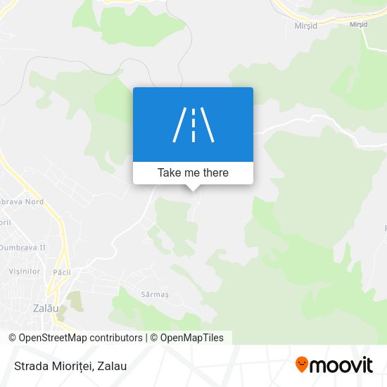 Strada Mioriței map