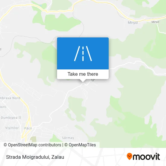 Strada Moigradului map