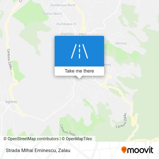 Strada Mihai Eminescu map