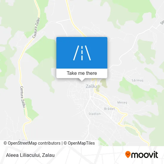 Aleea Liliacului map