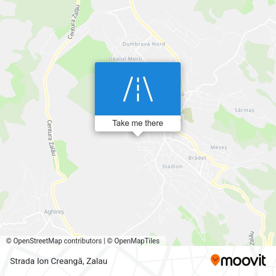 Strada Ion Creangă map