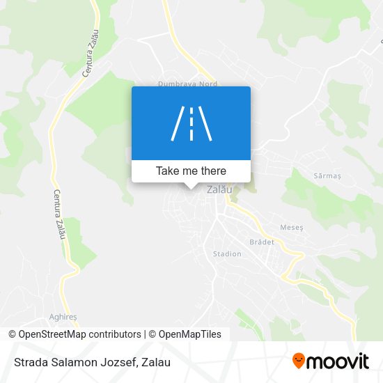 Strada Salamon Jozsef map