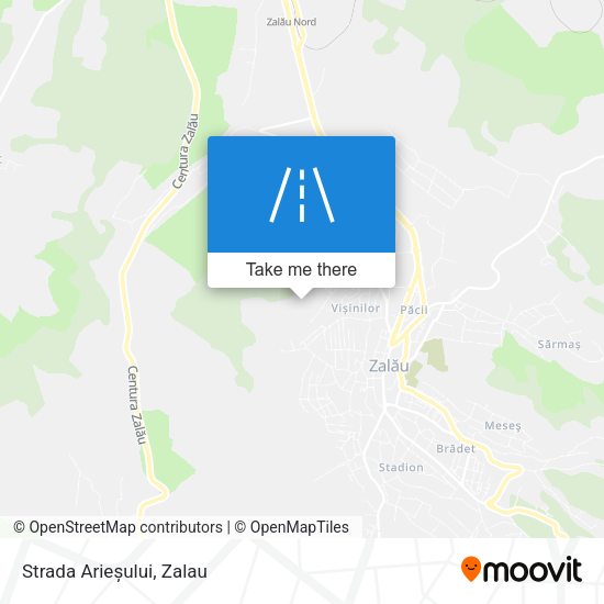 Strada Arieșului map