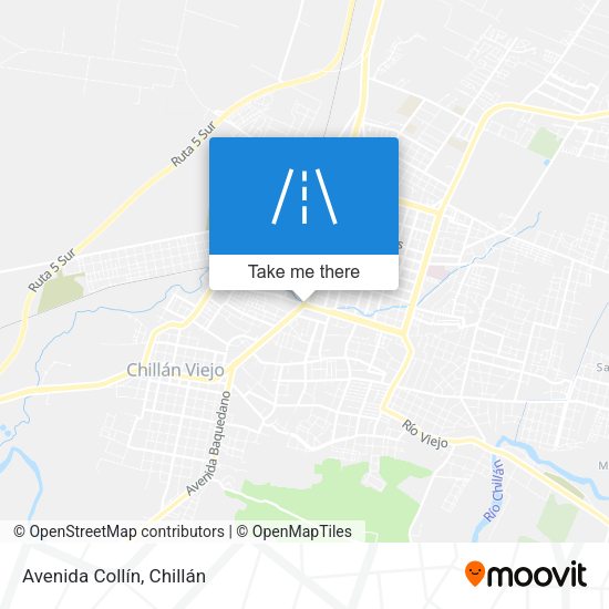 Avenida Collín map