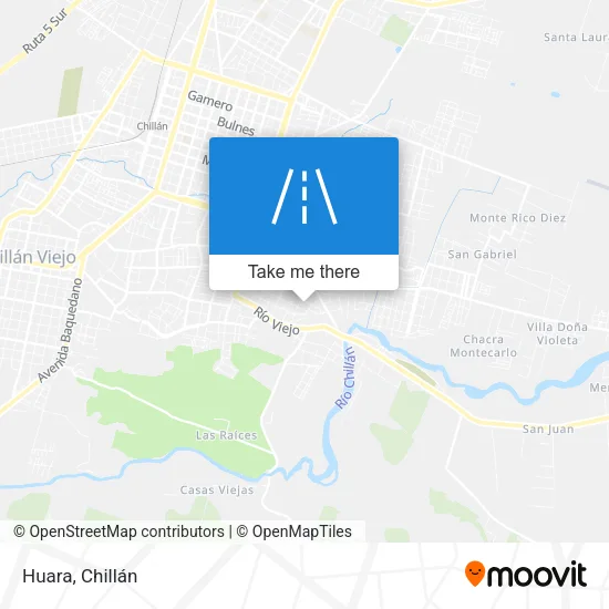 Huara map