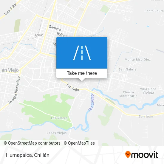 Humapalca map