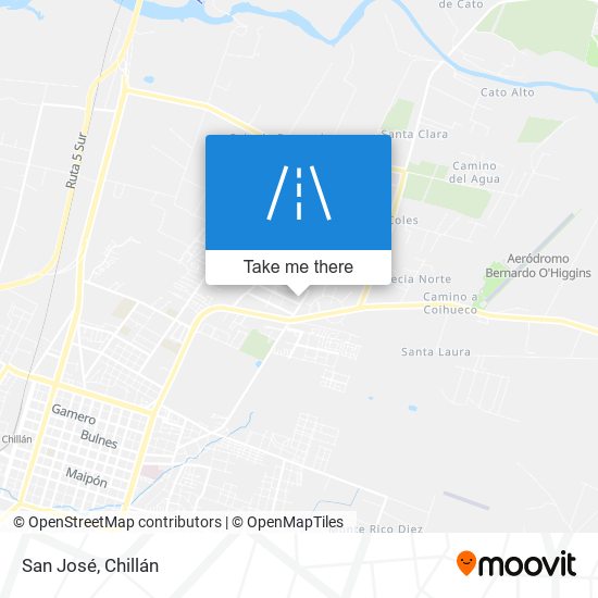 San José map