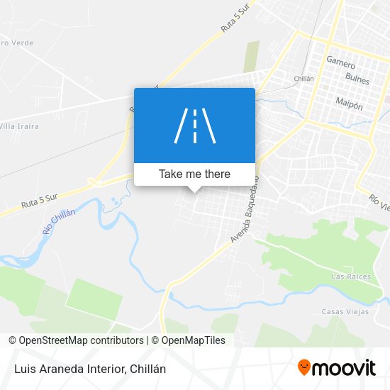 Luis Araneda Interior map