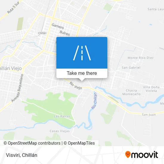 Visviri map