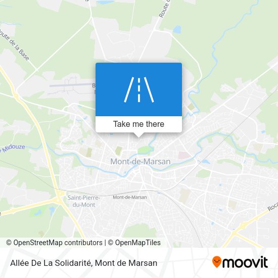Allée De La Solidarité map