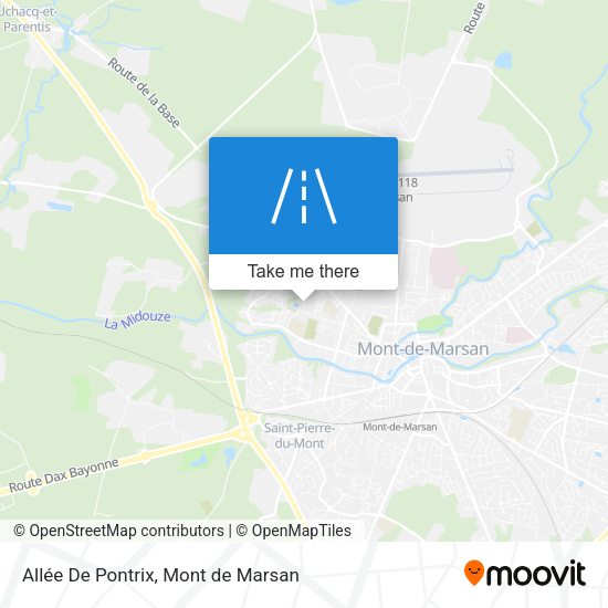 Allée De Pontrix map