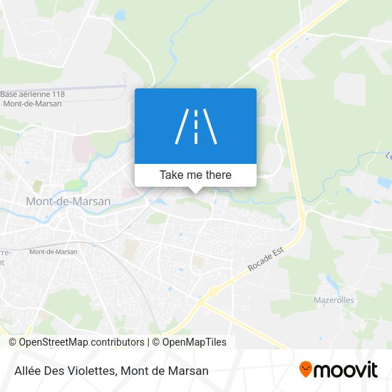 Allée Des Violettes map