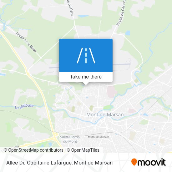 Allée Du Capitaine Lafargue map