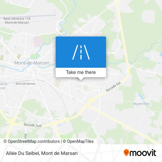 Allée Du Seibel map