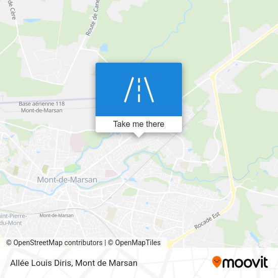 Allée Louis Diris map