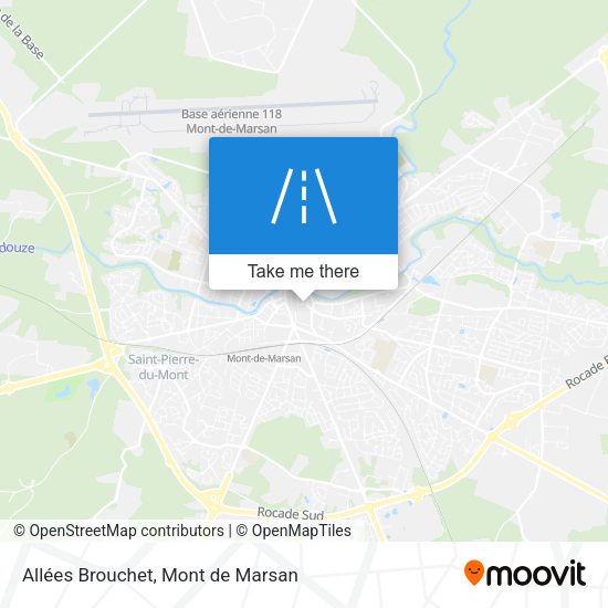Allées Brouchet map