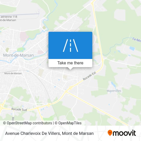 Avenue Charlevoix De Villers map