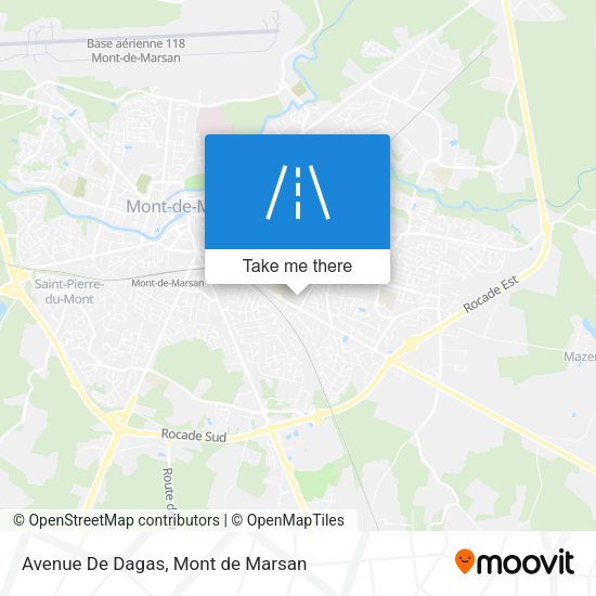 Avenue De Dagas map