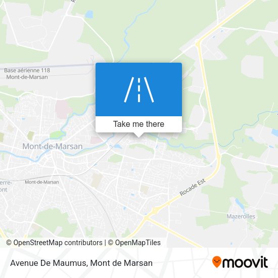 Avenue De Maumus map