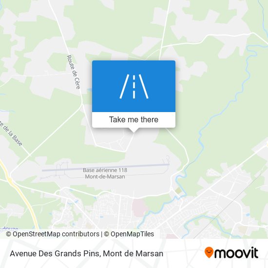 Avenue Des Grands Pins map