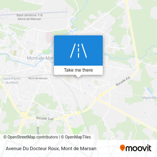 Avenue Du Docteur Roux map