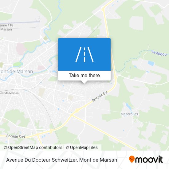 Avenue Du Docteur Schweitzer map