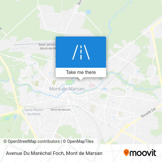 Avenue Du Maréchal Foch map
