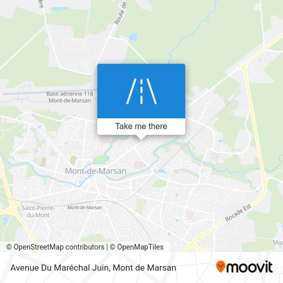 Avenue Du Maréchal Juin map