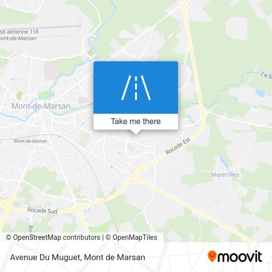 Avenue Du Muguet map
