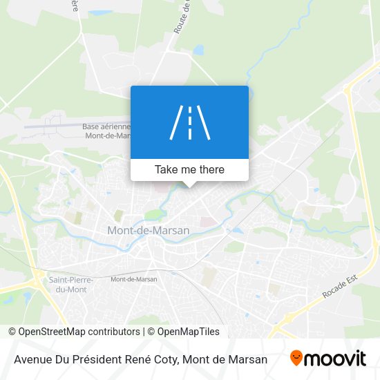 Avenue Du Président René Coty map