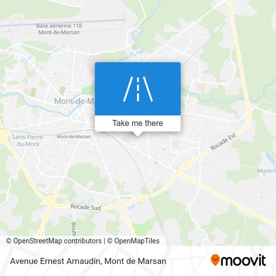 Avenue Ernest Arnaudin map