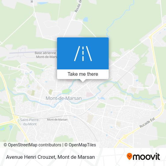 Avenue Henri Crouzet map