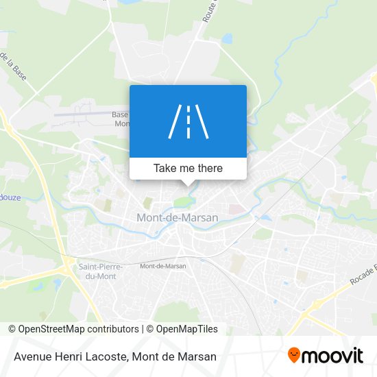 Avenue Henri Lacoste map