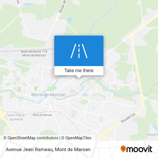 Avenue Jean Rameau map