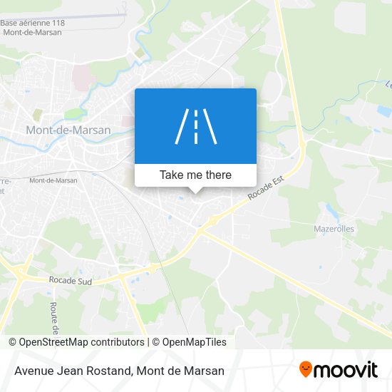 Avenue Jean Rostand map