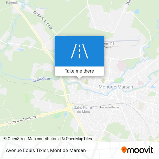 Avenue Louis Tixier map