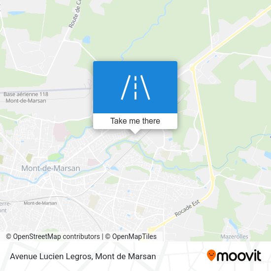 Avenue Lucien Legros map