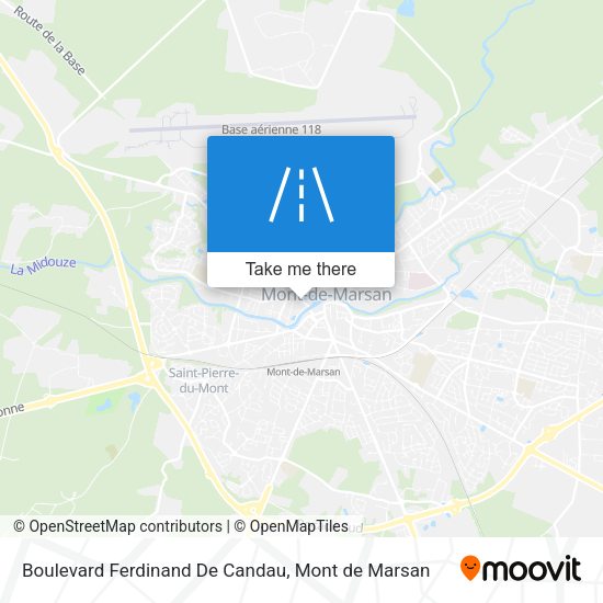 Boulevard Ferdinand De Candau map